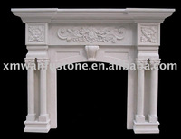 Carved Fireplace