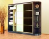 sliding door melamine particle board wardrobe