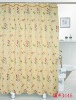 yellow shower curtains