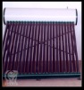 solar water heater pressurized with heat pipe