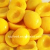 IQF yellow peach halves