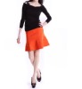 fashion sexy orange office bandage skirt