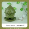 Ceramic bird feeder