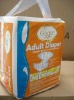 Disposble adult diaper for patient