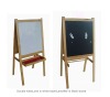 High wood standing easel