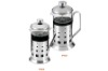 stainless steel glass press / french press / tea & coffee plunger set