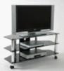 glass tv stand