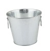 Galvanized nature tinplate Pail with Side Handles