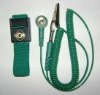 Green Wired Wrist Strap