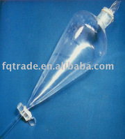 quartz pyriform separatory funnel