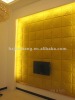 PU leather wall