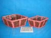 Porcelain Storage Rattan Basket