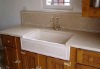 man-made/artificial white stone countertops