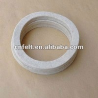 100 die cut felted wool gaskets