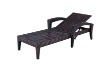 2012 Fast selling modern rattan sun loungers