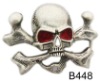 skull belt buckle