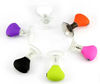 2012 New design lovers earphone headphone one divides two audio line for iphone ipad ipod