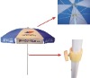 2012 high quality and useable beach umbrella,advertising umbrella