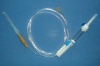 Y-site Infusion set for hospital clinic in PE Packing made in China