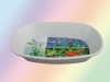 Melamine Oblong Food Basket