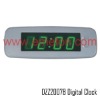 Coach and city bus train subway digital clock