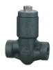 Forged steel check valve