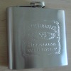 embossed hip flask