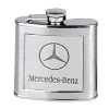 Vehicle logo hip flask