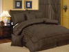 cotton jacquard comforter set