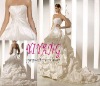 High Quality Crumpled Wedding Dress(HS057)