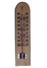 wooden thermometer