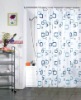 Peva shower curtain, polyester shower curtain,pvc shower curtain,