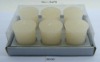 votive ivory candle