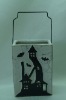 ceramic ghost pumpkin,ceramic hallowmas ghost,halloween hangs