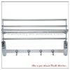 Chrome plating diecast bathroom zinc alloy towel rack