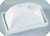 6.25'' porcelain butter dish