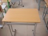 school desk and chair