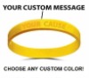 Soft Silicone Rubber Bracelet for Promo