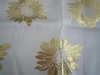 silk metallic fabric