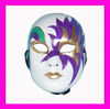 Fashion paper mache mardigras masks