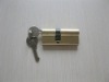 brass lock cylinder and key