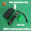 LED Flashlight Can zoom flash light with lens High brightness