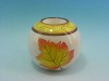 Round Ceramic Candle Holder