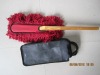 Car brush with long handle