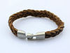 fashion handmade braided leather bracelet designs