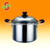 30cm Lucky deep cooking pot stainless steel