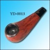 Wooden tobacco pipe