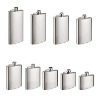 Sand grinding hip flask