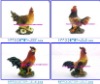 polyresin ornaments,garden rooster ornaments