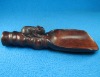 Japanese Wood/Bone Tea Scoop Netsuke